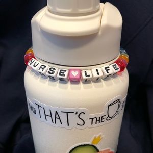 Water bottle bracelets